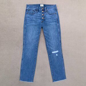 J.Crew Vintage Straight Button Fly Jeans Sz27